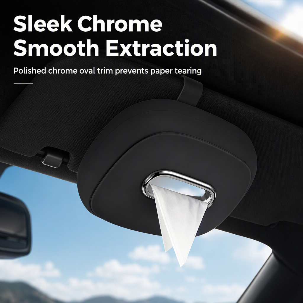 🏆HOT SALE 49% OFF🚗Hanging Silicone Car Tissue Box Holder