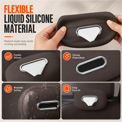 🏆HOT SALE 49% OFF🚗Hanging Silicone Car Tissue Box Holder