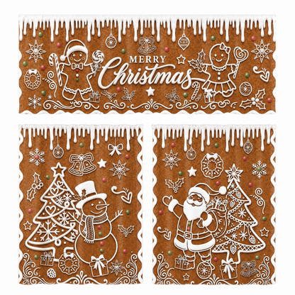 🎄 49% OFF! ✨ Christmas Holiday Kitchen Curtains & Valance Set – Vibrant High-Definition Festive Prints, Premium Soft-Draping Polyester, Double-Stitched Borders & Standard Rod Pocket – 13 Patterns Multiple Sizes 3-Piece Set Available ❄️