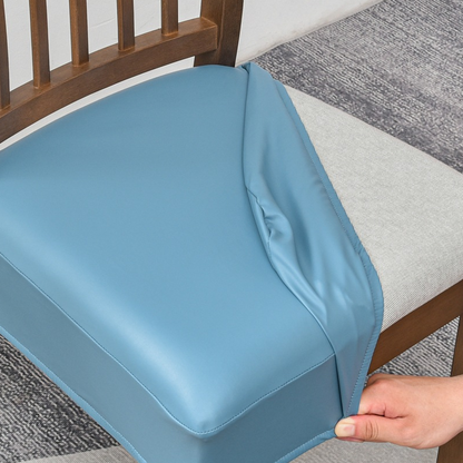 📢📢 49% OFF🪑  Waterproof Stretch PU Leather Dining Chair Seat Cover 💧