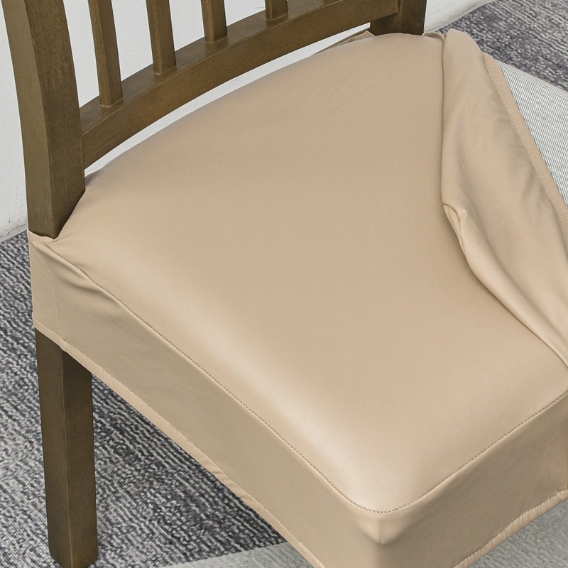 📢📢 49% OFF🪑  Waterproof Stretch PU Leather Dining Chair Seat Cover 💧