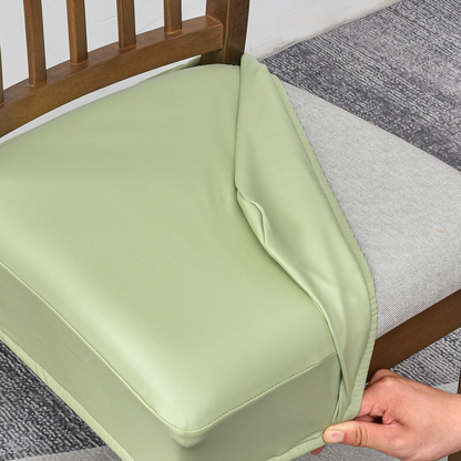 📢📢 49% OFF🪑  Waterproof Stretch PU Leather Dining Chair Seat Cover 💧