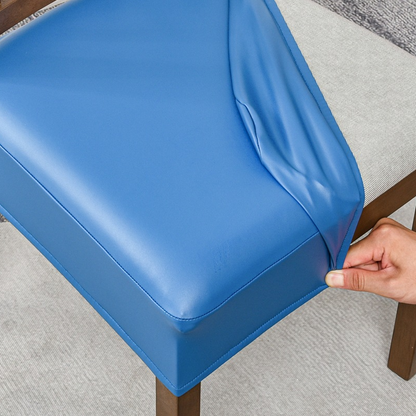 📢📢 49% OFF🪑  Waterproof Stretch PU Leather Dining Chair Seat Cover 💧