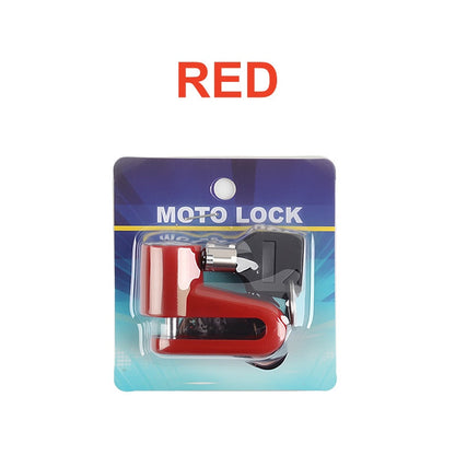⏳Time-Limited Special⏰Heavy-Duty Disc Brake Lock – Anti-pick, Sturdy, Easy-lock 🛵