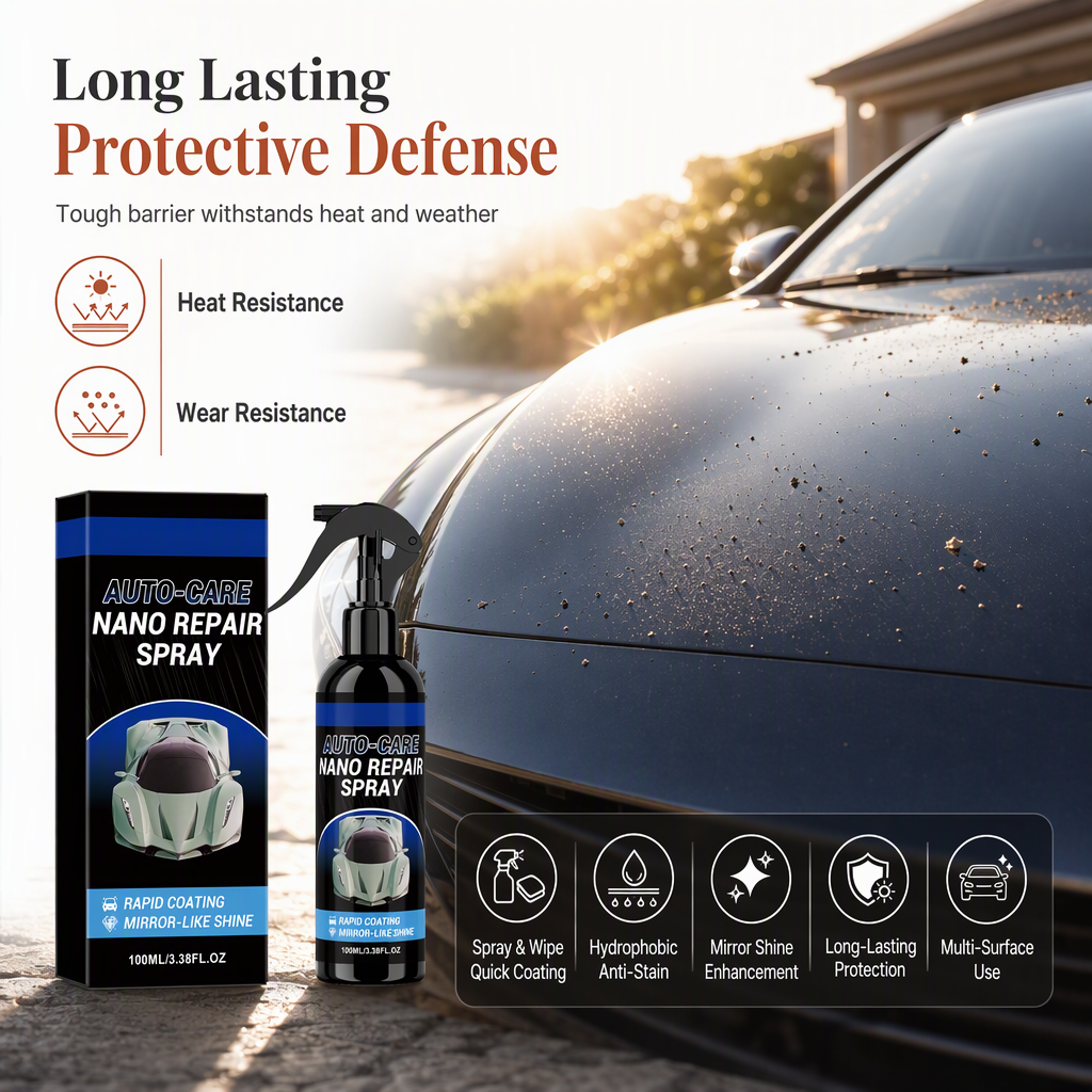 ✨49%OFF🚗Car Nano Repair Coating Spray for Automotive Scratch Repair Cleaning Polishing and Brightening