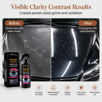 ✨49%OFF🚗Car Nano Repair Coating Spray for Automotive Scratch Repair Cleaning Polishing and Brightening
