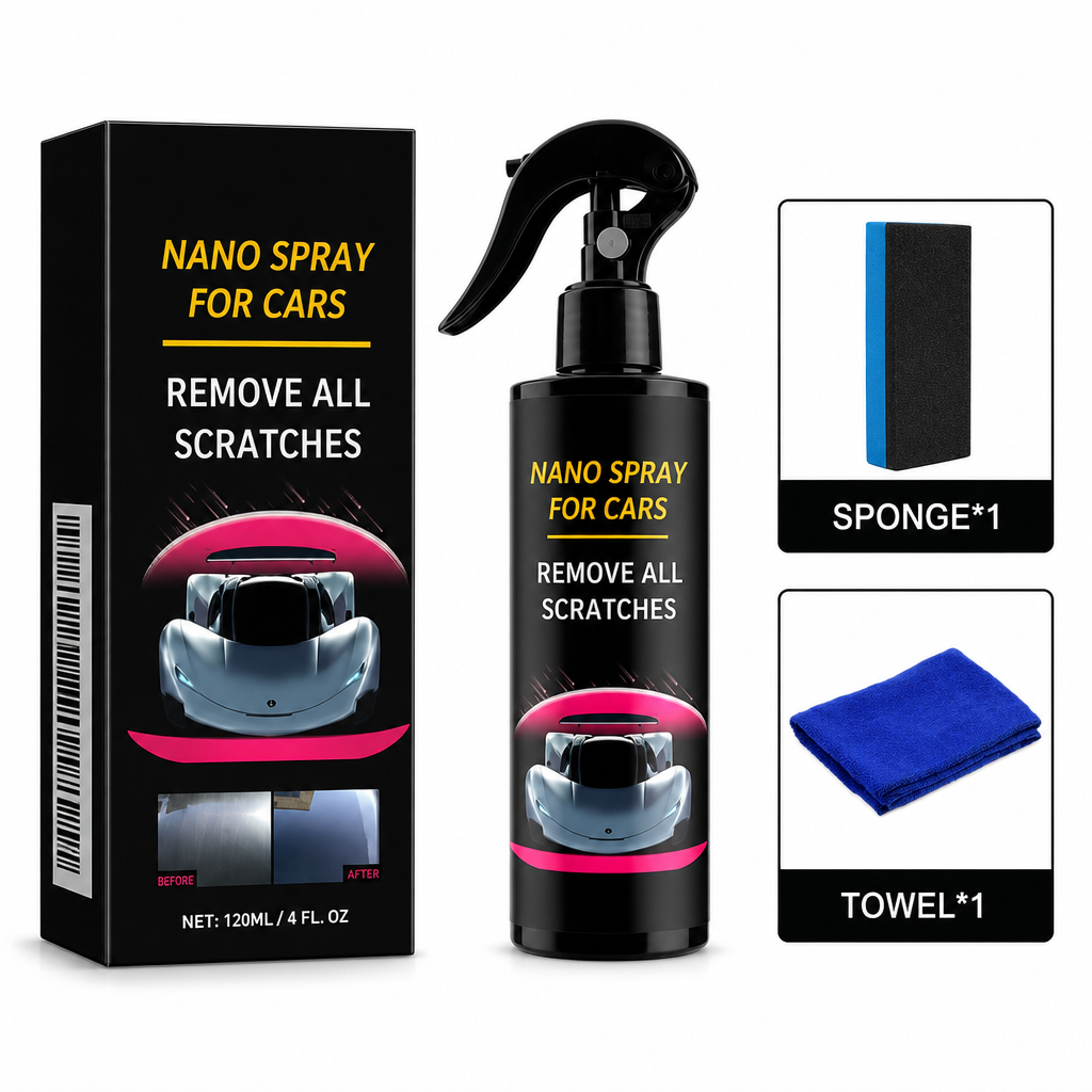 ✨49%OFF🚗Car Nano Repair Coating Spray for Automotive Scratch Repair Cleaning Polishing and Brightening