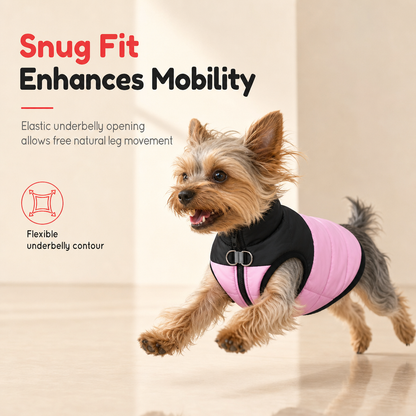 📢📢49% OFF !! ⏰Warm Dog for Autumn Winter Thickened Pet Coat Windproof Vest for Small Medium and Large Dogs