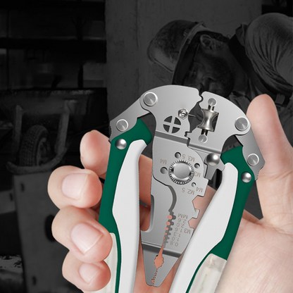 📢📢 49% OFF🔧Multifunction Foldable Wire Strippers with Voltage Tester