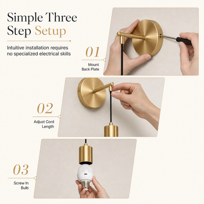 ✨49% OFF💡Battery Operated Wall Sconce Wall Mounted Dimmable Lamp with Remote Control for Bedroom Bedside and Living Room