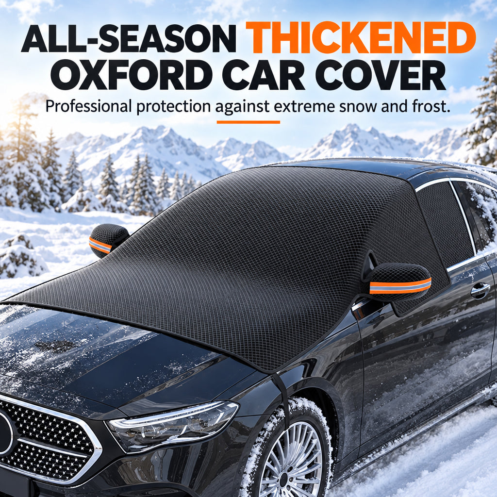 📢📢 49% OFF❄️All-Season Windshield Cover – Snow, Frost & Sun Protection