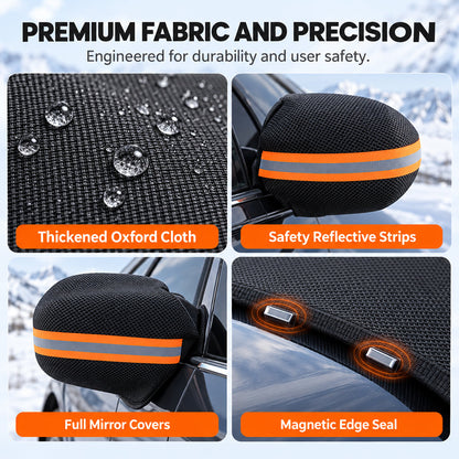 📢📢 49% OFF❄️All-Season Windshield Cover – Snow, Frost & Sun Protection