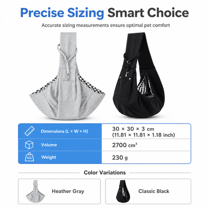 🐕49% OFF🐈Portable Breathable Pet Carrier Sling Bag Single Shoulder Crossbody Travel Bag for Cats and Small Dogs