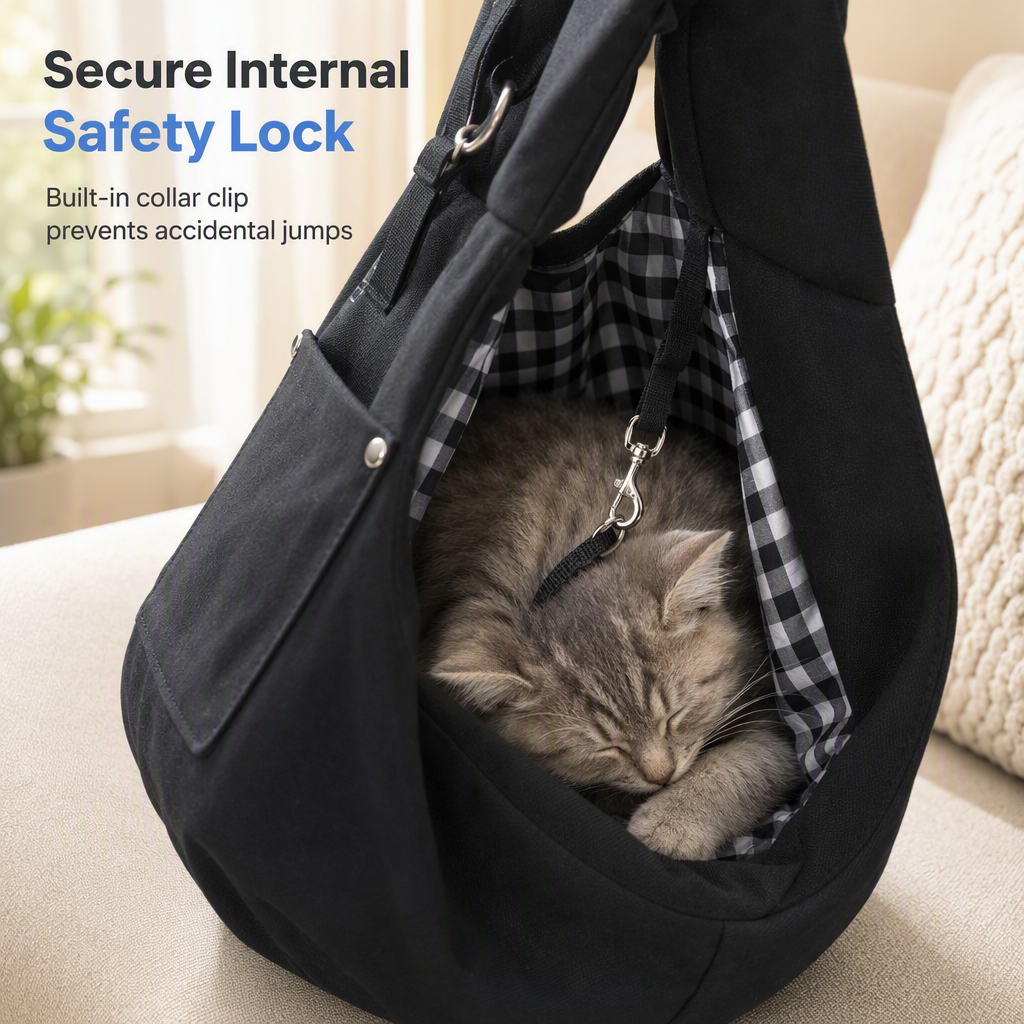 🐕49% OFF🐈Portable Breathable Pet Carrier Sling Bag Single Shoulder Crossbody Travel Bag for Cats and Small Dogs