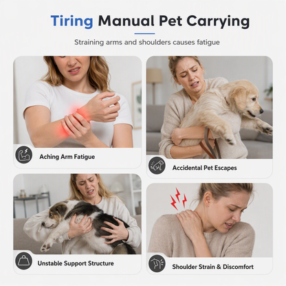 🐕49% OFF🐈Portable Breathable Pet Carrier Sling Bag Single Shoulder Crossbody Travel Bag for Cats and Small Dogs
