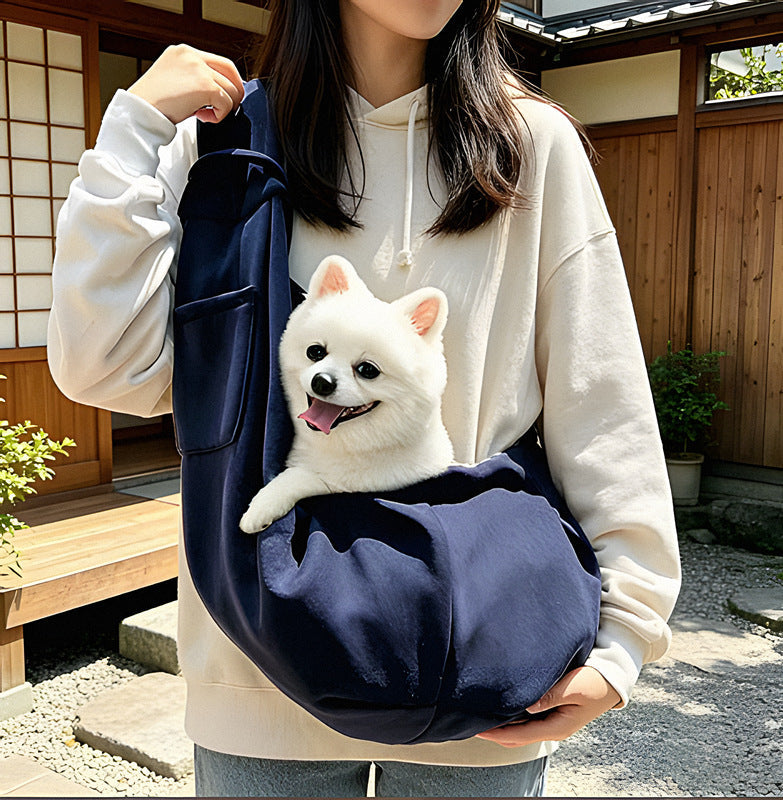 🐕49% OFF🐈Portable Breathable Pet Carrier Sling Bag Single Shoulder Crossbody Travel Bag for Cats and Small Dogs