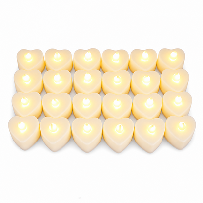 🏆49% OFF🕯️24 Pack LED Flameless Tea Light Candles