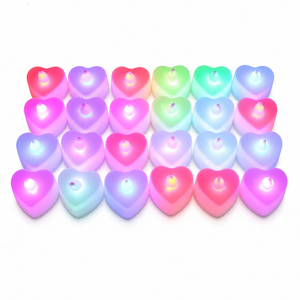 🏆49% OFF🕯️24 Pack LED Flameless Tea Light Candles