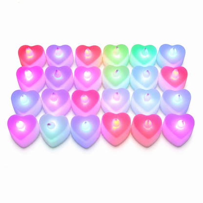 🏆49% OFF🕯️24 Pack LED Flameless Tea Light Candles