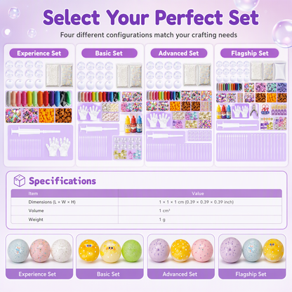 📢📢49% OFF !! ⏰💞50K+ SOLD! 🧪DIY Squeeze Ball Making Kit – mix colorful clay & sparkling fillers, leak-proof slow-rising fun. No-mess craft for kids! 🎨✅