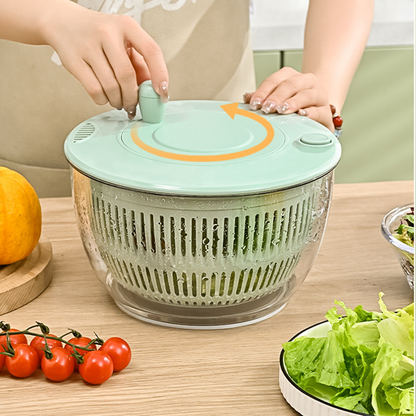 📢📢49% OFF !! ⏰Salad Spinner with Multi-Function Lid