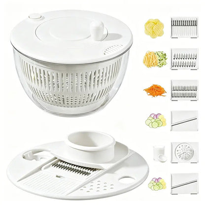 📢📢49% OFF !! ⏰Salad Spinner with Multi-Function Lid