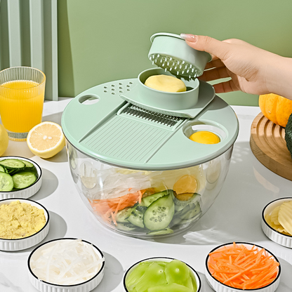 📢📢49% OFF !! ⏰Salad Spinner with Multi-Function Lid