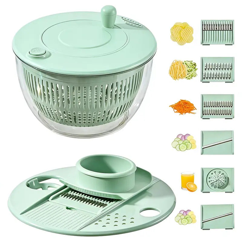 📢📢49% OFF !! ⏰Salad Spinner with Multi-Function Lid