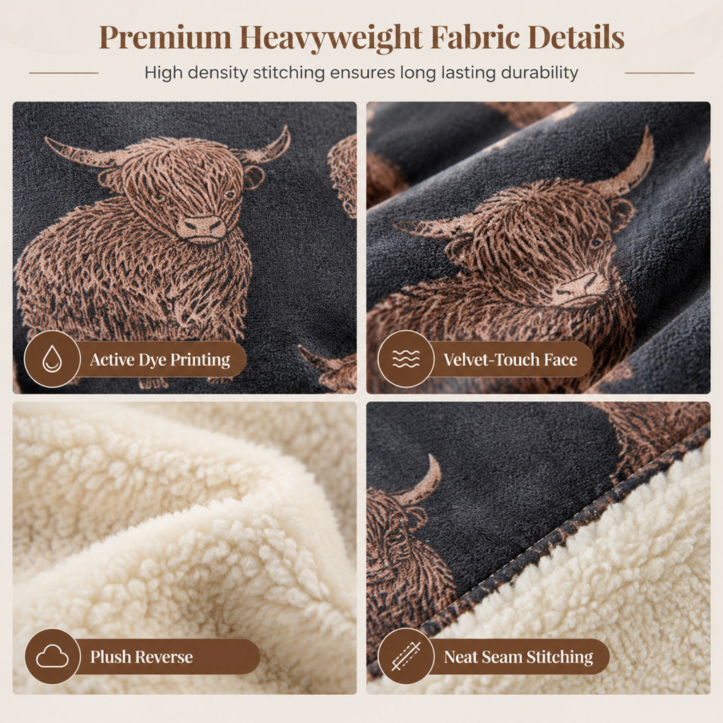🔥49% OFF!!📢🐄 Cow Print 3-Piece Bedding Set – Soft Warm Fabric & Bold Country Style, Refresh Your Bedroom With a Fun, Cosy Look ✨