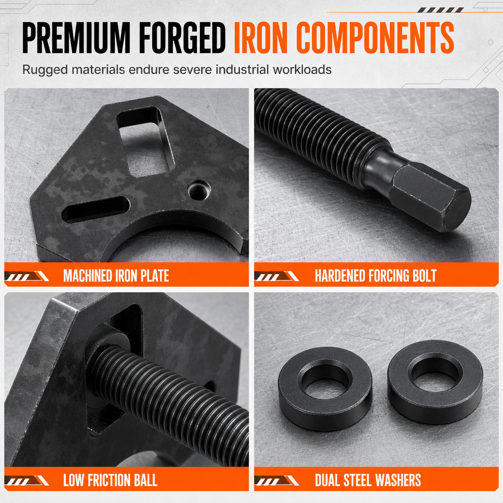 📢📢 49% OFF !!🛠️40100 Wheel Hub Removal Tool Kit for Cars and Trucks