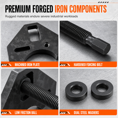 📢📢 49% OFF !!🛠️40100 Wheel Hub Removal Tool Kit for Cars and Trucks