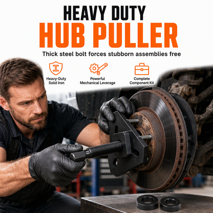 📢📢 49% OFF !!🛠️40100 Wheel Hub Removal Tool Kit for Cars and Trucks