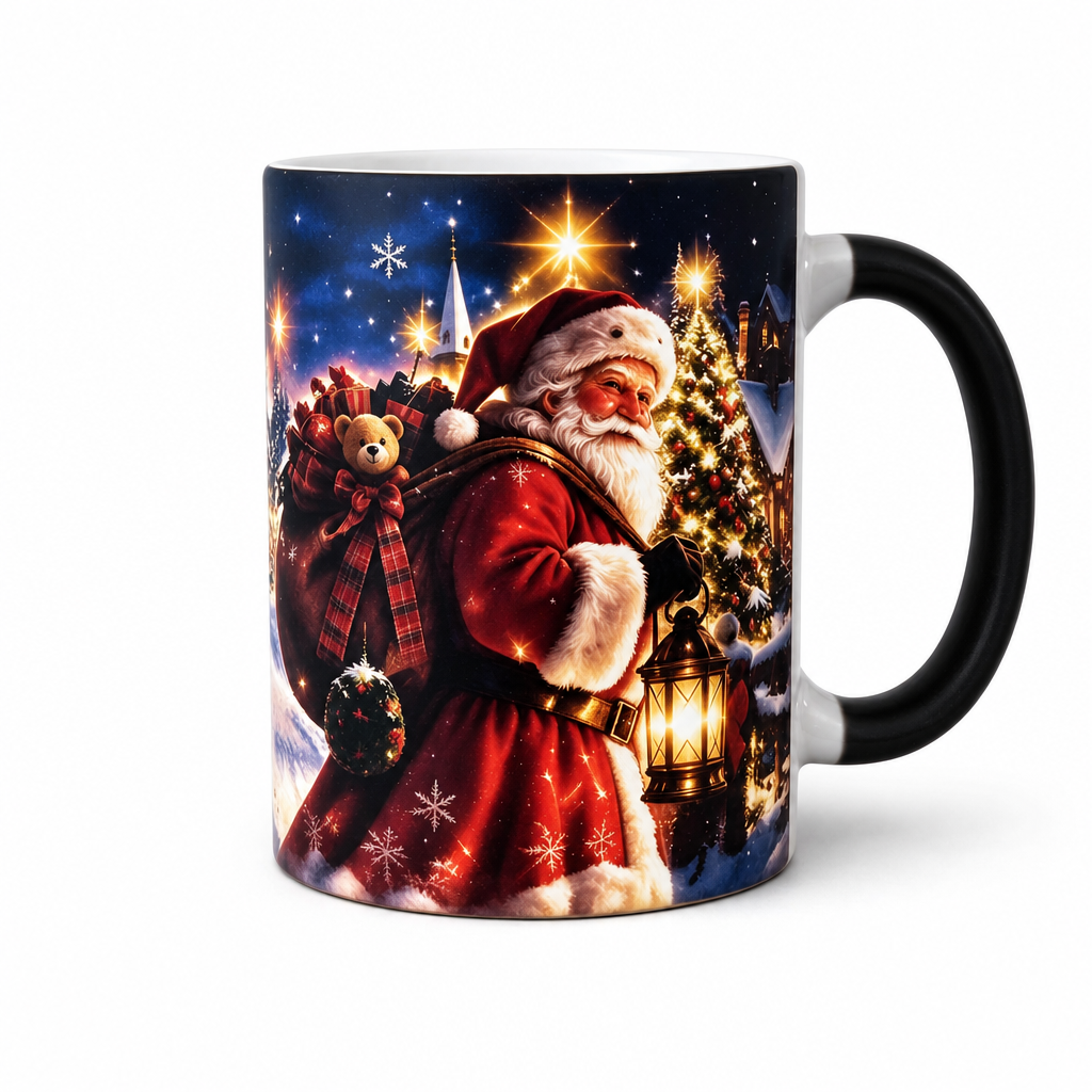 🏆HOT SALE 49% OFF🎄Christmas Santa Claus Heat-Activated Color-Changing Mug