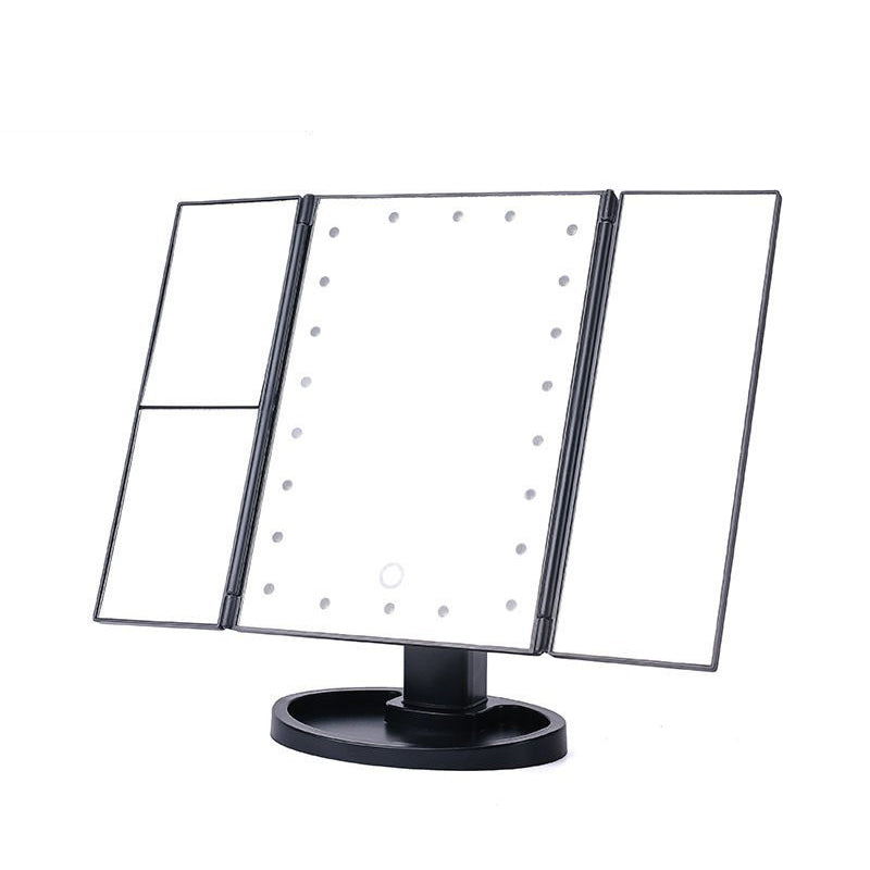 🏆HOT SALE 49% OFF✨Tri-Fold Makeup Mirror with Lights