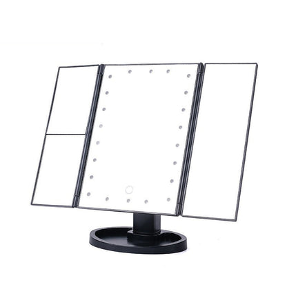 🏆HOT SALE 49% OFF✨Tri-Fold Makeup Mirror with Lights