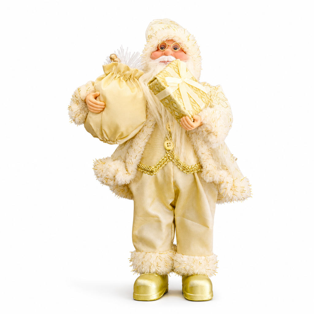 🏆Christmas Specials🎄Decorative Standing Santa Claus Christmas Backpack Santa Doll Holiday Tabletop Ornament