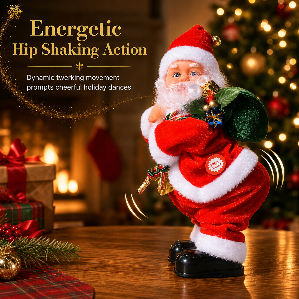 ⏳🔥LIMITED-TIME 49% OFF! ⏰ Dancing Musical Santa Claus Christmas Toy🎅