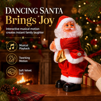 ⏳🔥LIMITED-TIME 49% OFF! ⏰ Dancing Musical Santa Claus Christmas Toy🎅