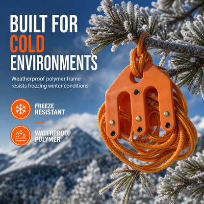 🏆LIMITED-TIME OFFER🔧Hoist Block and Tackle Hunting Equipment Hoisting System