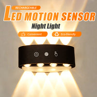 💡Rechargeable LED Motion Sensor Night Light