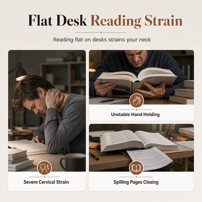 🏆HOT SALE 49% OFF🖥️Transparent Acrylic 360 Degree Rotating Desktop Book Stand and Tablet Holder