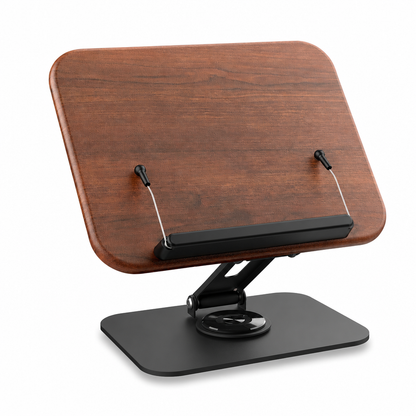 🏆HOT SALE 49% OFF🖥️Transparent Acrylic 360 Degree Rotating Desktop Book Stand and Tablet Holder