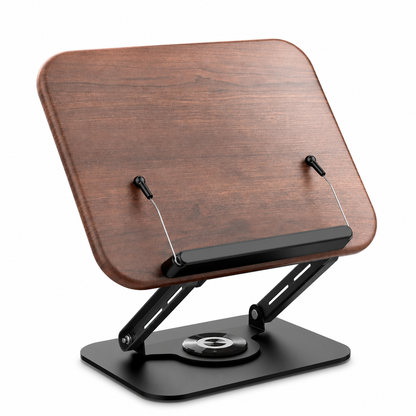 🏆HOT SALE 49% OFF🖥️Transparent Acrylic 360 Degree Rotating Desktop Book Stand and Tablet Holder