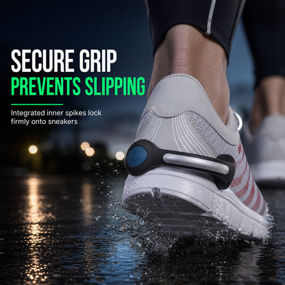 📢📢49% OFF !! ⏰LED Glowing Shoe Clip Light Flashing Safety Warning Light for Night Running and Cycling