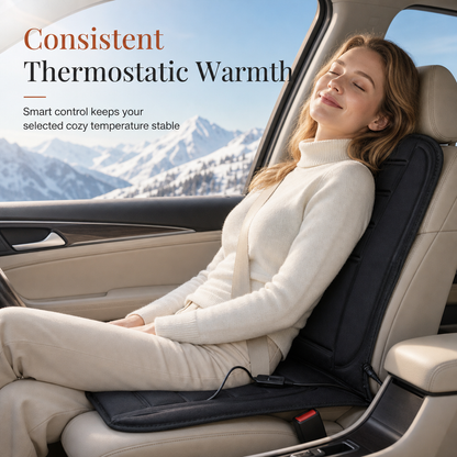 📢📢 49% OFF🚗12V Heated Car Seat Cushion – Electric Winter Seat Warmer for Cozy Driving Comfort