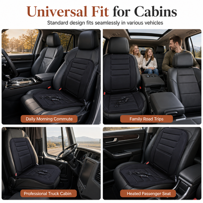 📢📢 49% OFF🚗12V Heated Car Seat Cushion – Electric Winter Seat Warmer for Cozy Driving Comfort