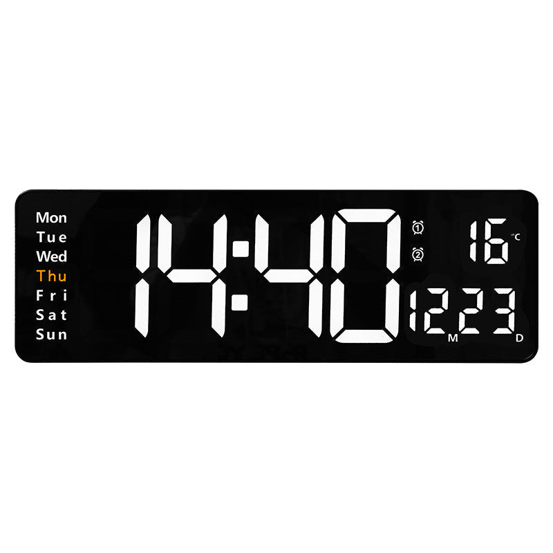 📢📢48% OFF !! ⏰16" Large Digital Clock with Temperature, Date, Auto DST, Night Light, Auto Brightness Dimmer