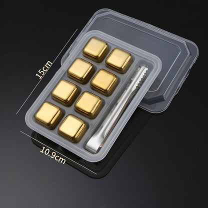 🧊49% OFF!🎁Stainless Steel Ice Cubes – Food Grade 304 Steel, Fast Cooling, Reusable, Gift Box Included. Great for Home Bar, Party or Father’s Day Gift! 🍸🎉💪
