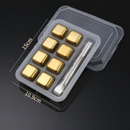 🧊49% OFF!🎁Stainless Steel Ice Cubes – Food Grade 304 Steel, Fast Cooling, Reusable, Gift Box Included. Great for Home Bar, Party or Father’s Day Gift! 🍸🎉💪
